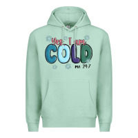 Seafoam yes i am cold Premium Hoodie - MaliasSmallBusiness