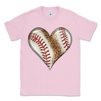 Bubblegum Pink baseball heart Classic Tee - HRA Design Shop