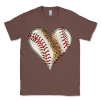 Chestnut baseball heart Classic Tee - HRA Design Shop