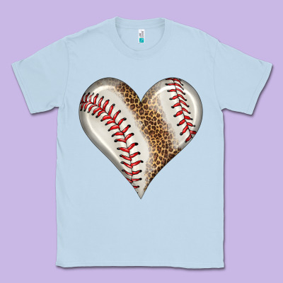 Baseball Heart Classic Tee Designed By Hra Design Shop