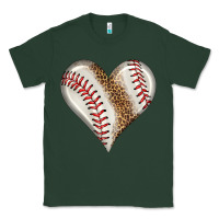 Sports Green baseball heart Classic Tee - HRA Design Shop