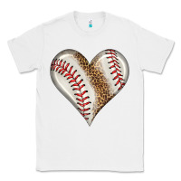 White baseball heart Classic Tee - HRA Design Shop