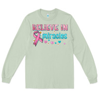 Matcha believe in miracles with ribbon Long Sleeve Tee - HRA Design Shop