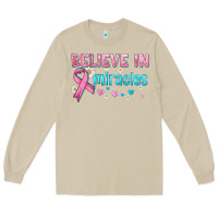 Mushroom believe in miracles with ribbon Long Sleeve Tee - HRA Design Shop