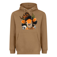 Toasted Coconut halloween witch cow Heavyweight Hoodie - Jasminsmagicworld