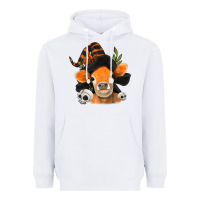 White halloween witch cow Heavyweight Hoodie - Jasminsmagicworld