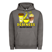 Pigment Tornado deafness awareness coffee cups Urban Hoodie - Artiststas