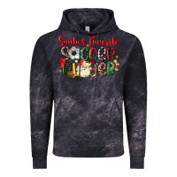 Cloud Black santas favorite soccer player Vintage Hoodie - MaliasSmallBusiness