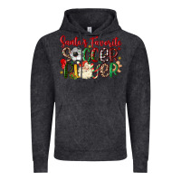 Vintage Black santas favorite soccer player Vintage Hoodie - MaliasSmallBusiness