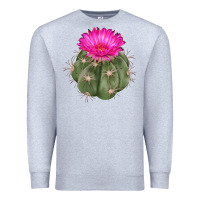 Heather Grey eagle claws cactus Premium Sweatshirt - LillyAllenDesigns