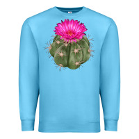 Ocean Blue eagle claws cactus Premium Sweatshirt - LillyAllenDesigns