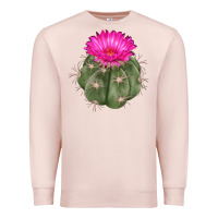 Pale Pink eagle claws cactus Premium Sweatshirt - LillyAllenDesigns
