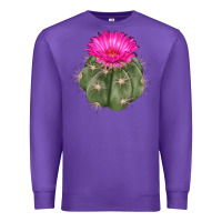 Purple eagle claws cactus Premium Sweatshirt - LillyAllenDesigns