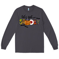 Smoke Let's Get Spooky Long Sleeve Tee - CowhideDigitalArt