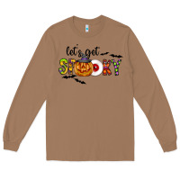 Toasted Coconut Let's Get Spooky Long Sleeve Tee - CowhideDigitalArt
