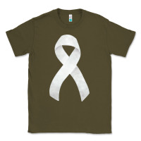 Army Green lung cancer ribbon fa element Classic Tee - FaDigitalArtStudio