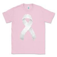 Bubblegum Pink lung cancer ribbon fa element Classic Tee - FaDigitalArtStudio