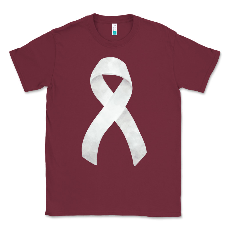 Lung Cancer Ribbon Fa Element Classic Tee by FaDigitalArtStudio | Teevron