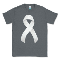 Charcoal Heather lung cancer ribbon fa element Classic Tee - FaDigitalArtStudio