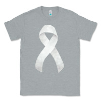 Heather Grey lung cancer ribbon fa element Classic Tee - FaDigitalArtStudio