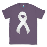 Lavender lung cancer ribbon fa element Classic Tee - FaDigitalArtStudio