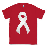 Red lung cancer ribbon fa element Classic Tee - FaDigitalArtStudio