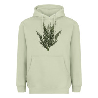 Matcha Botanical Sagebrush Illustrations Heavyweight Hoodie - LillyAllenDesigns