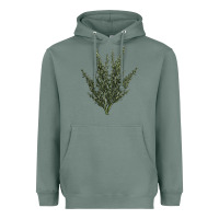 Sage Botanical Sagebrush Illustrations Heavyweight Hoodie - LillyAllenDesigns