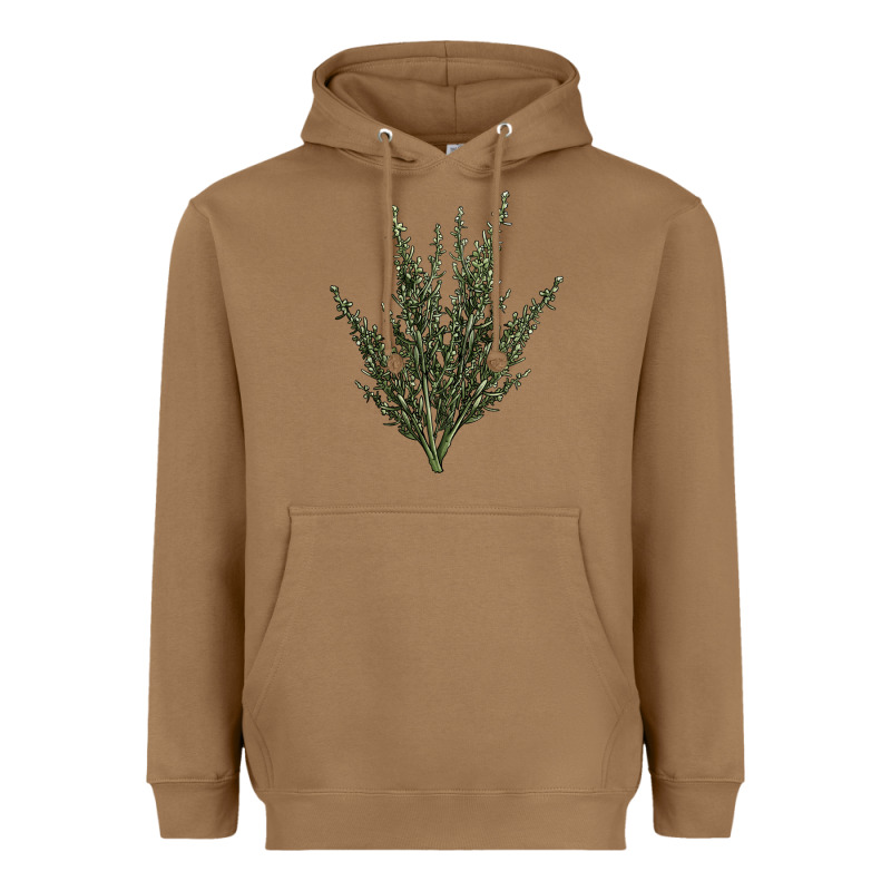 Botanical Sagebrush Illustrations Heavyweight Hoodie by LillyAllenDesigns | Teevron