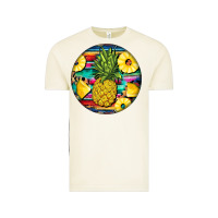 Vintage Arctic pineapple leopard Vintage Tee - BarkalooDesign