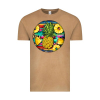 Vintage Camel pineapple leopard Vintage Tee - BarkalooDesign