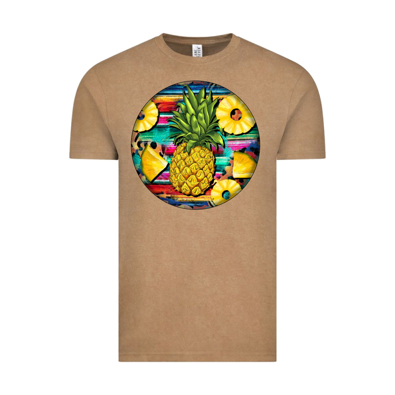 Pineapple Leopard Vintage Tee by BarkalooDesign | Teevron