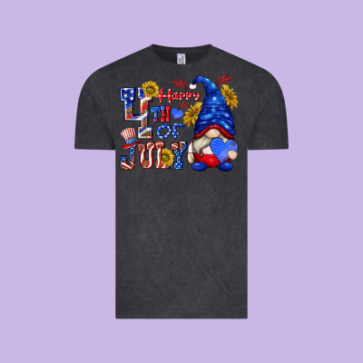 Vintage Tee happy 4 th of july
