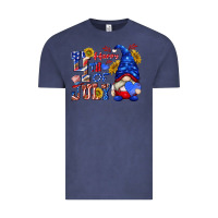 Vintage Denim happy 4 th of july Vintage Tee - texasbilliewilder