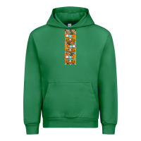 Emerald fall gnomes pen wrap Urban Hoodie - Artiststas