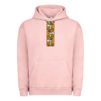 Pigment Salmon fall gnomes pen wrap Urban Hoodie - Artiststas