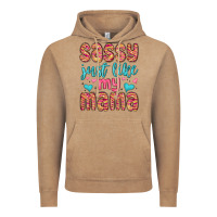Vintage Coffee sassy just like my mama Vintage Hoodie - MaliasSmallBusiness