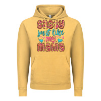 Vintage Mustard sassy just like my mama Vintage Hoodie - MaliasSmallBusiness