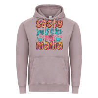 Vintage Zinc sassy just like my mama Vintage Hoodie - MaliasSmallBusiness