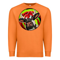 Carrot Christmas Cow Premium Sweatshirt - Jasminsmagicworld