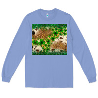 Colony Blue St. Patrick's Day shamrock tumbler St. Patricks Long Sleeve Tee - Neo Western