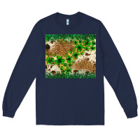 Navy St. Patrick's Day shamrock tumbler St. Patricks Long Sleeve Tee - Neo Western