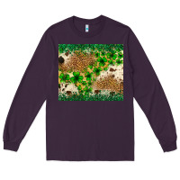 Plum St. Patrick's Day shamrock tumbler St. Patricks Long Sleeve Tee - Neo Western