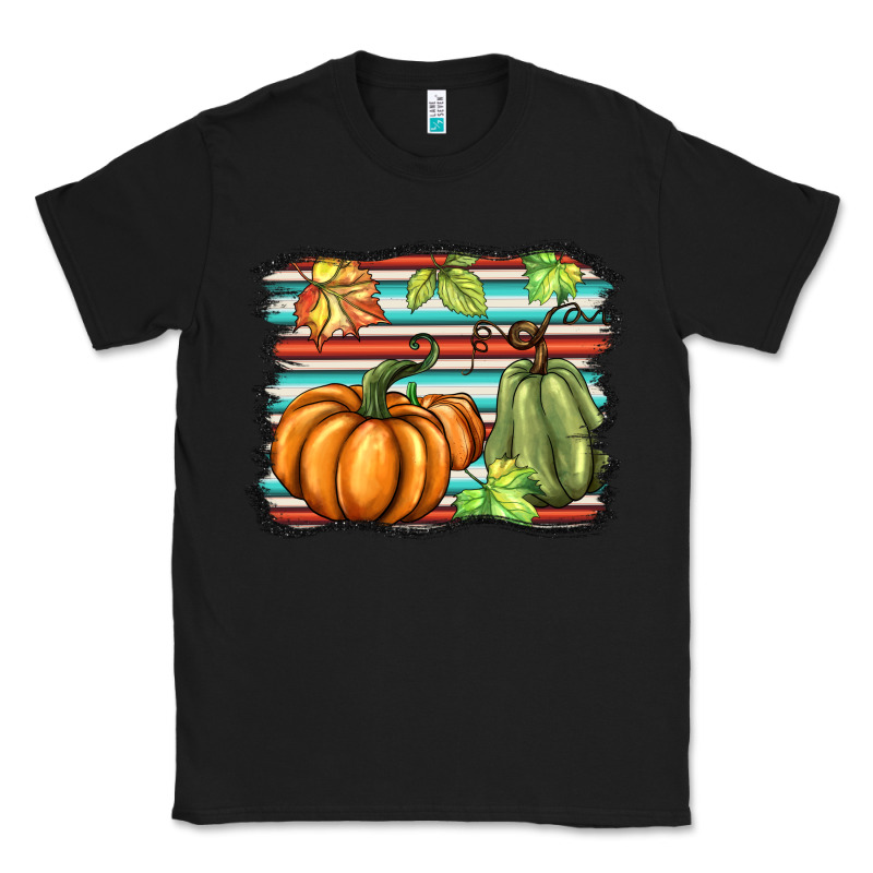 Fall Pumpkin  Background Classic Tee by BarkalooDesign | Teevron