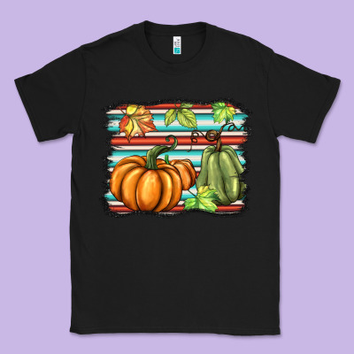 Fall Pumpkin  Background Classic Tee Designed By Barkaloodesign