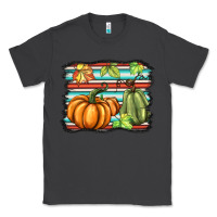 Smoke fall pumpkin  background Classic Tee - BarkalooDesign