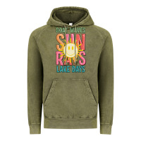 Vintage Olive boat waves sun rays lake days Vintage Hoodie - JahusDesignShop