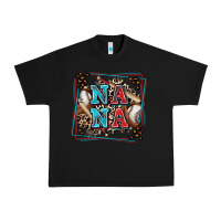 Black baseball nana with leopard Urban Heavy Tee - Zillion Design Studio