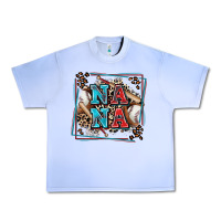 Grape Ice baseball nana with leopard Urban Heavy Tee - Zillion Design Studio