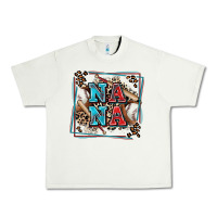 Pistachio baseball nana with leopard Urban Heavy Tee - Zillion Design Studio